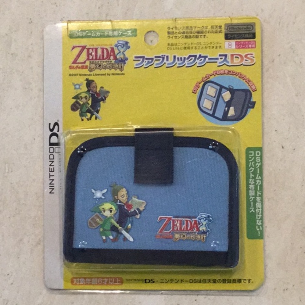 The Legend Of Zelda 2007 Nintendo DS Game Case Japan Games Pouch Holder 3DS - Picture 16 of 16